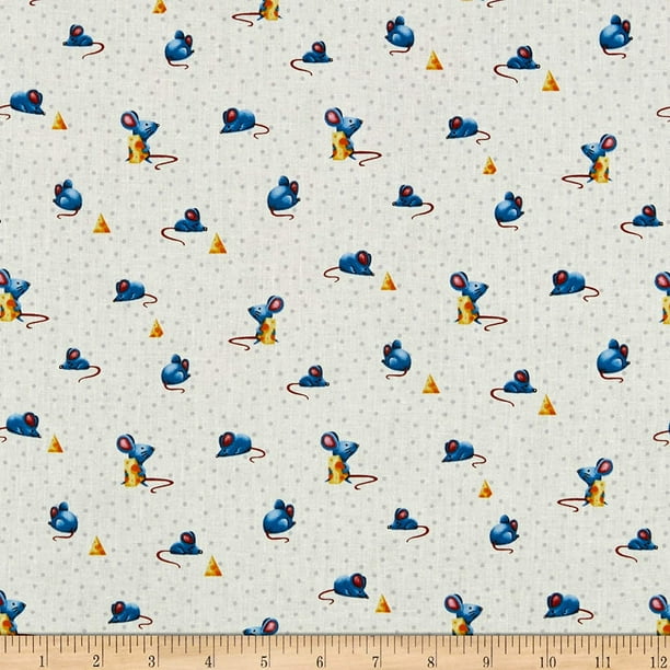 The Office Cotton Fabric Michael Stacked